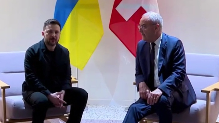 Зеленський прибув на саміт G7 у Женеву і зустрівся з президентом Швейцарії