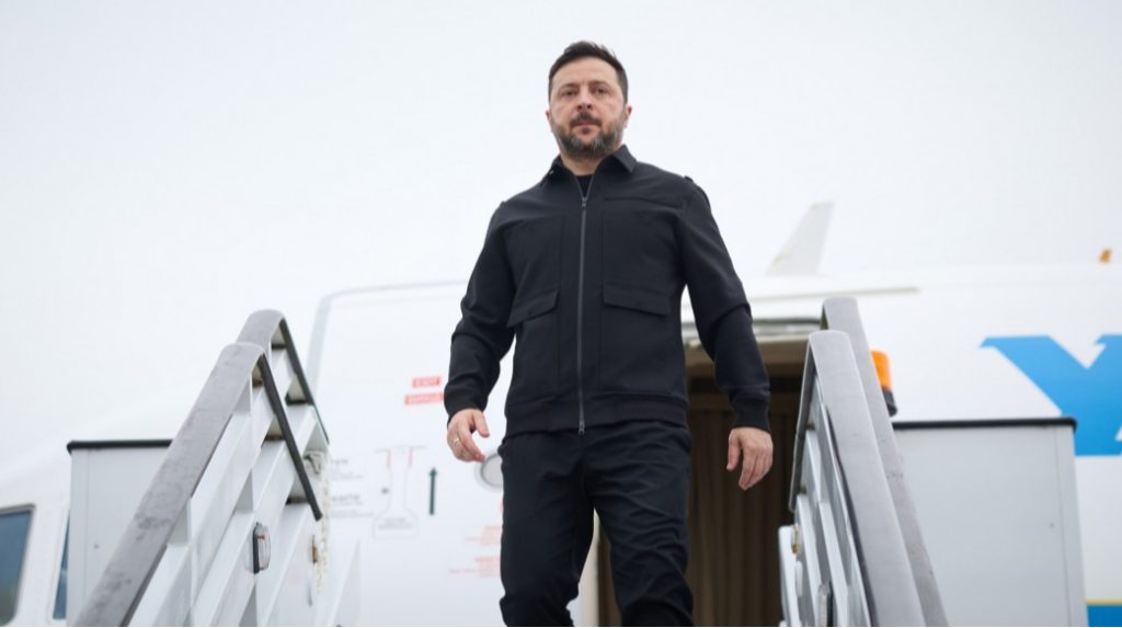 Зеленський прибув з візитом до Естонії