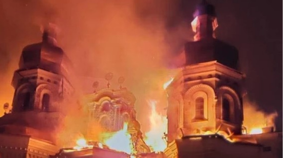 Росіяни заявили, що на кіностудії Довженка збирали дрони, а по Лаври вдарив "Patriot"