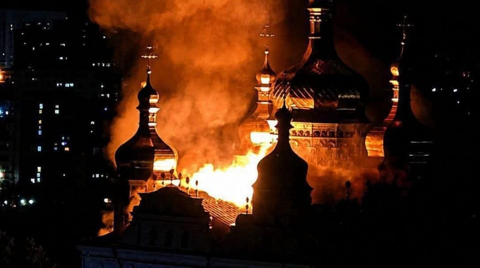 Епіфаній про влучання у Києво-Печерську лавру: "Черговий російський злочин проти людяності"