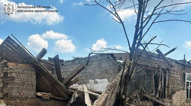 Окупанти атакували 46 населених пункти Запорізької області: є руйнування, поранені 10 людей