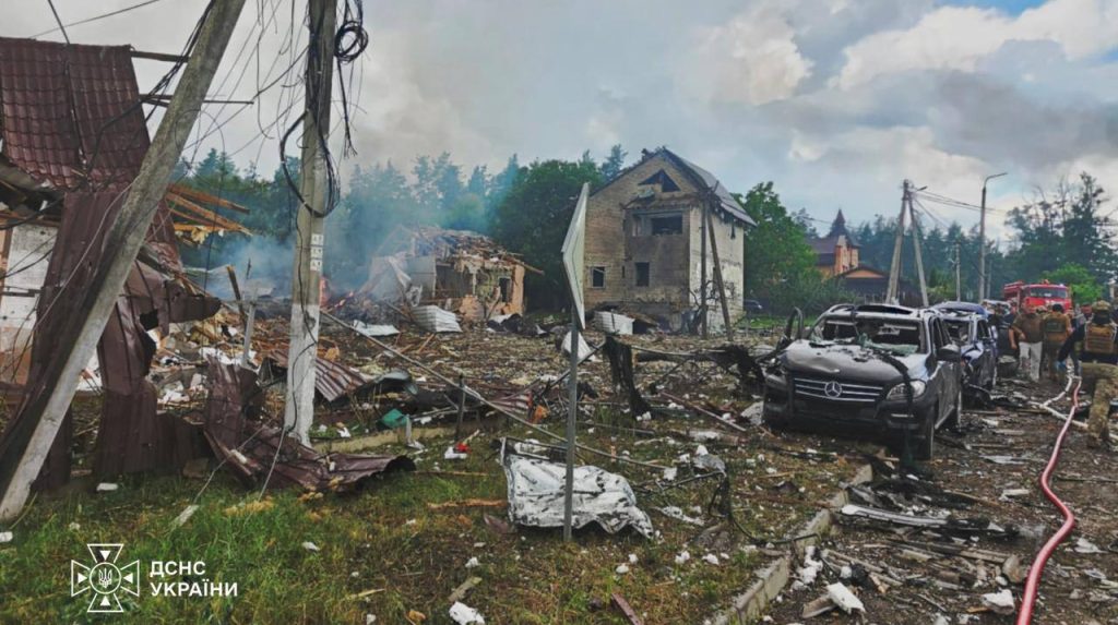 По полігону на Київщині влучили дві балістичні ракети РФ – дані ПС