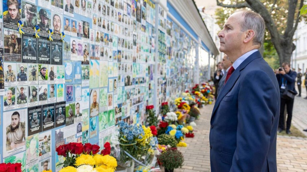 На тлі початку головування Ірландії в Раді ЄС її прем’єр приїхав до Києва обговорити підтримку України