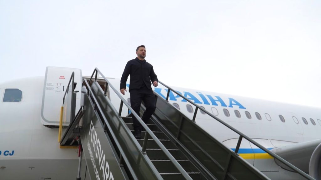 Зеленський прибув до Норвегії