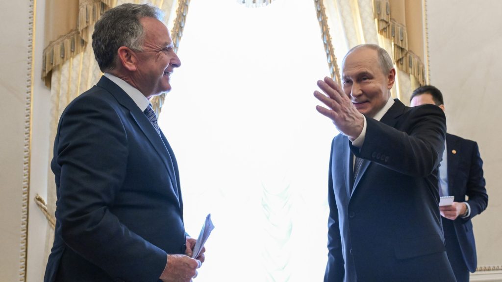 Путін сказав Віткоффу, що Росія готова відновити тристоронні переговори в листопаді